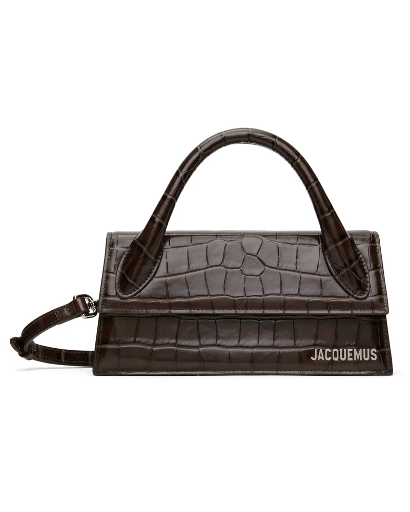 Jacquemus Brown La Croisière 'The long Chiquito' Bag 880