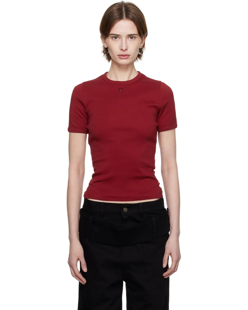 Courrèges Red Heritage T-shirt 4015