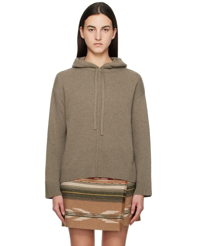 Max Mara Brown Jerez Hoodie 002
