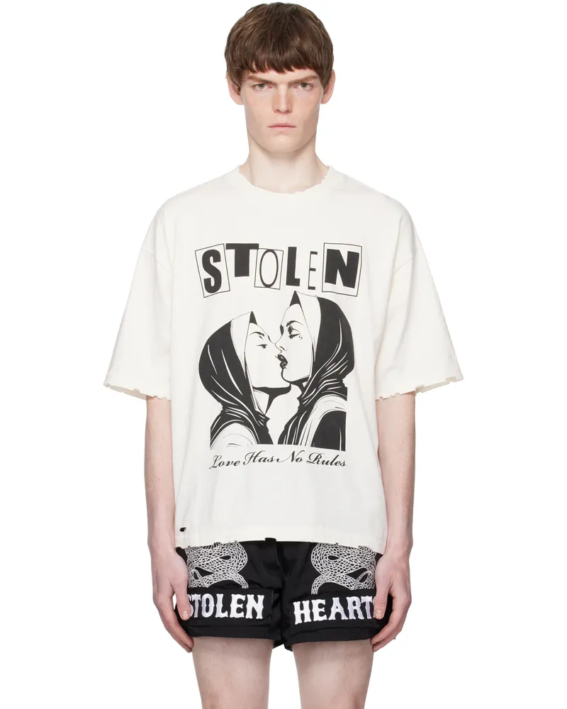 Stolen Girlfriends Club Off-White 'Love Has No Rules' T-shirt Antique