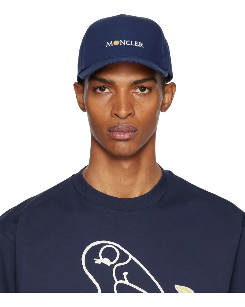 Moncler Moncler x Gilga Farm Navy Baseball Cap 75b-nightfall
