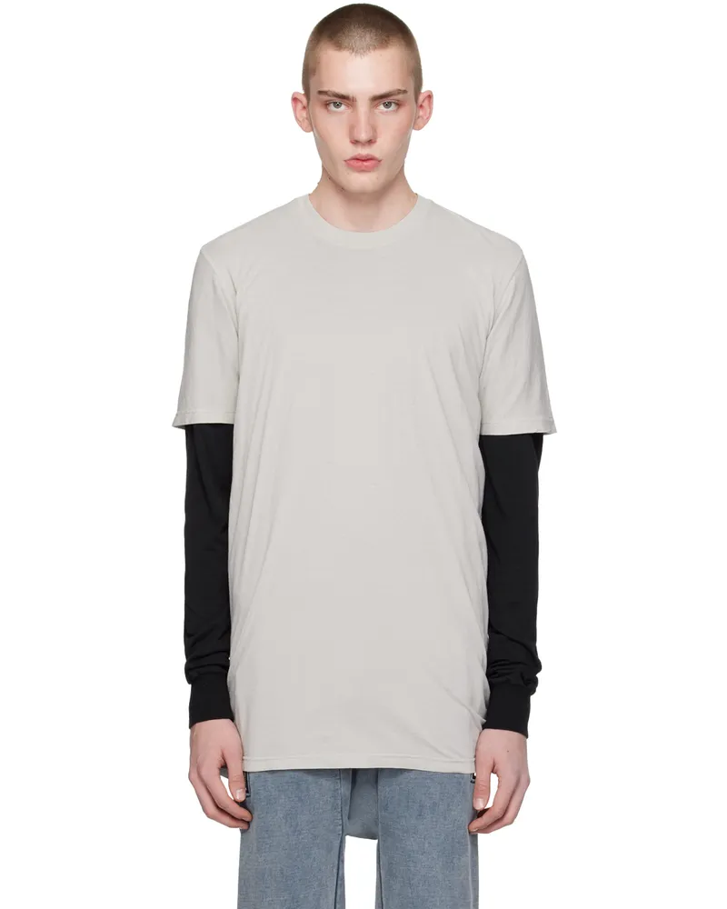 Boris Bidjan Saberi Gray TS5 T-Shirt Light