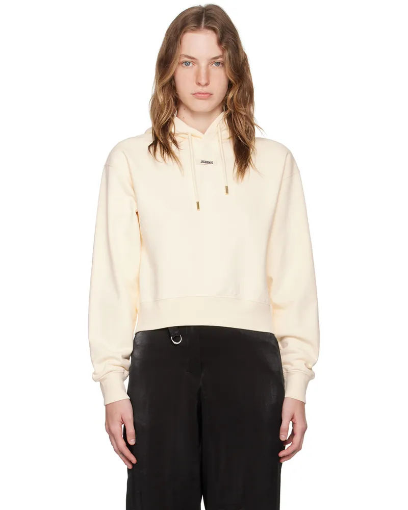 Jacquemus Beige Les Classiques 'Le Hoodie Gros Grain' Hoodie 130
