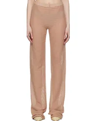 Ludovic de Saint Sernin Beige Mermaid Trousers Sand