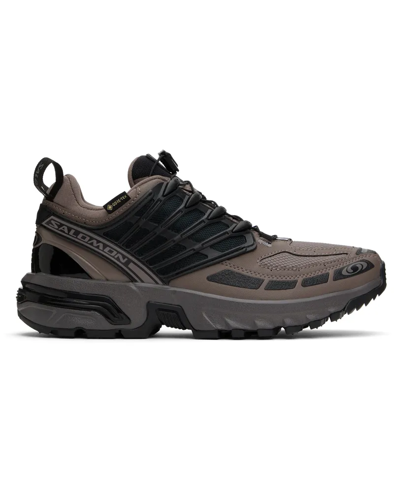 Salomon Brown & Black ACS Pro GORE-TEX Sneakers Iron