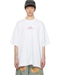 VETEMENTS White Spring Water T-Shirt White