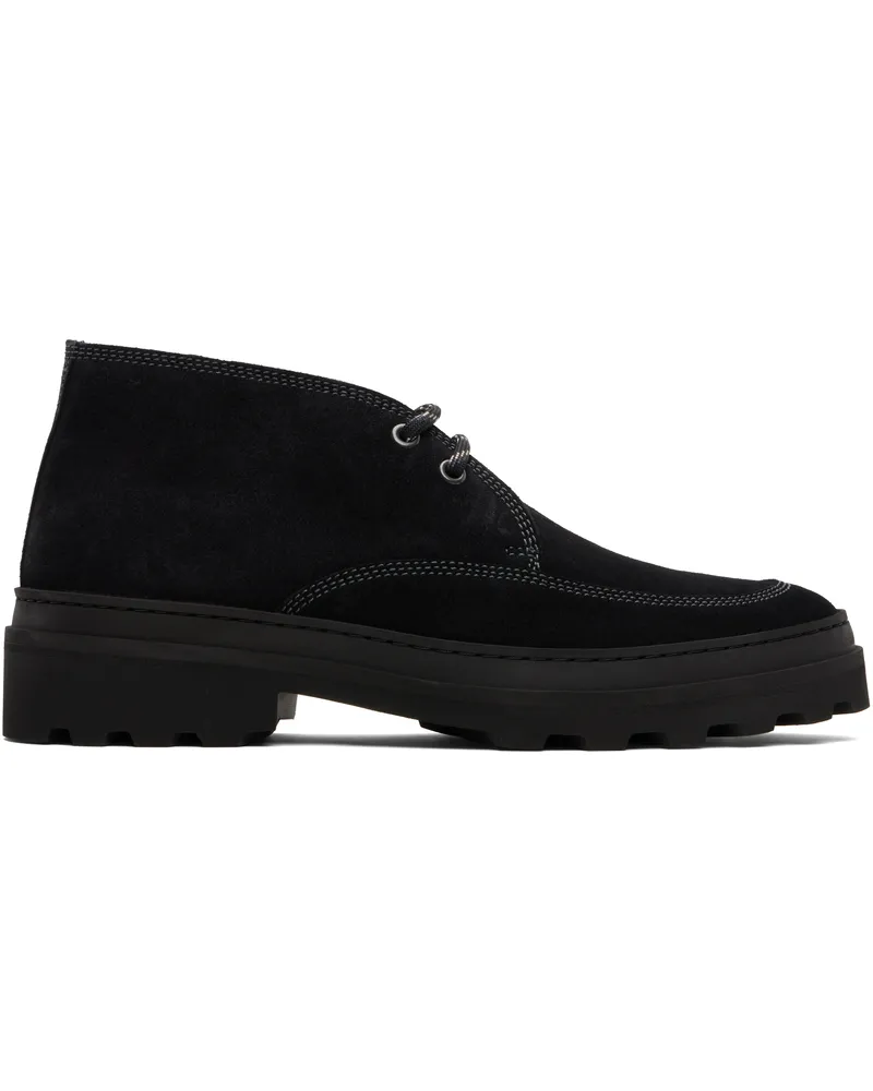 A.P.C. Black Clem 2.0 Desert Boots Lzz