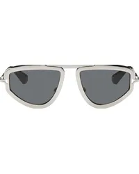 Burberry Silver Aviator Sunglasses 100587