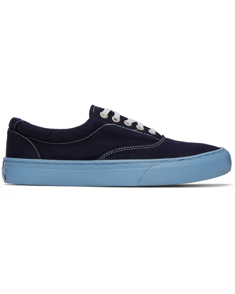 Ralph Lauren Navy Keaton Sneakers Newport