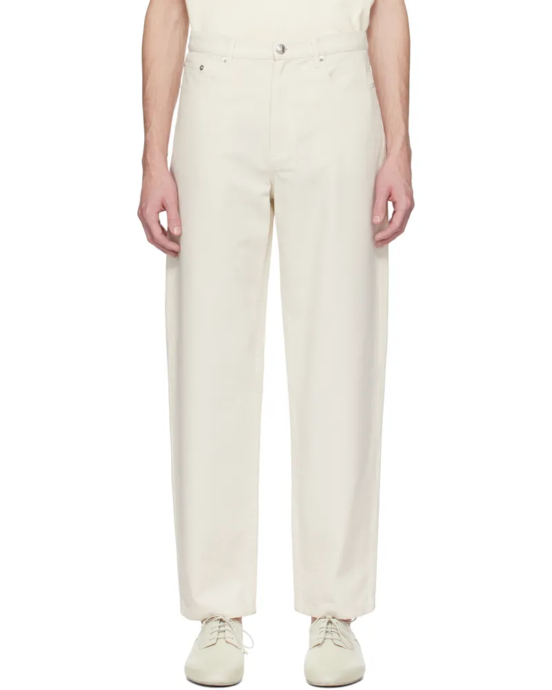 A.P.C. Off-White Martin Jeans Aac