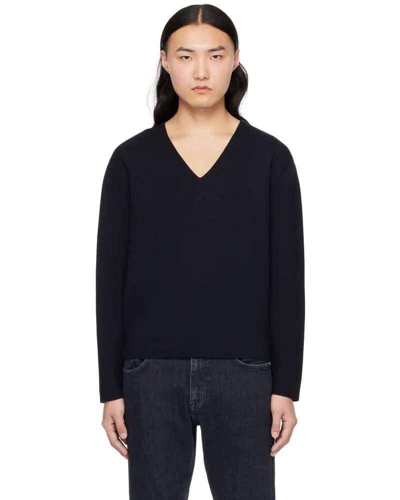 Tiger of Sweden Black Cadoc Sweater 284-light