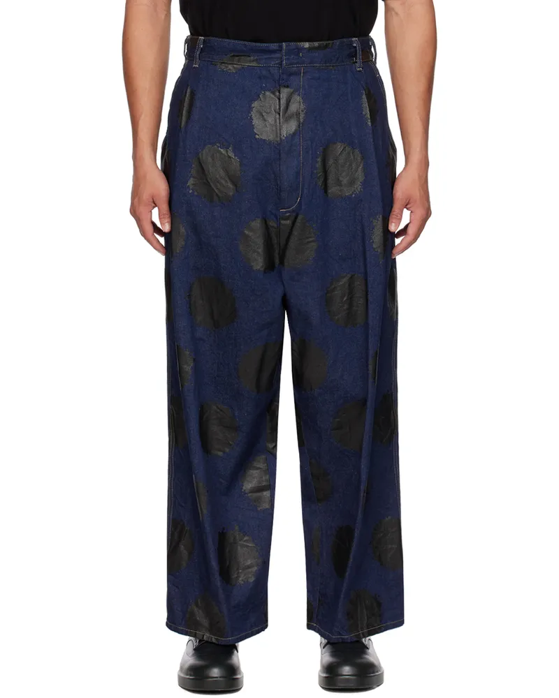 Yohji Yamamoto Indigo Sarouel Jeans 1