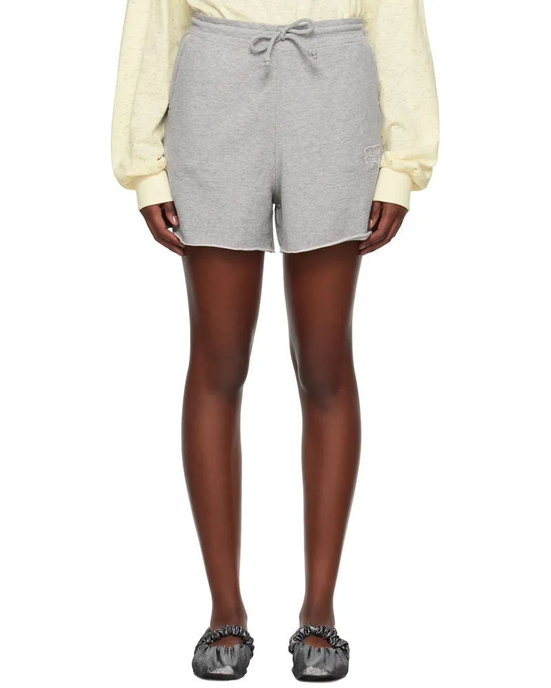 Ganni Gray Isoli Shorts 921