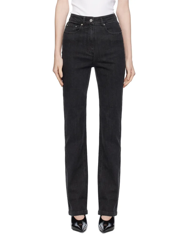 ROTATE Birger Christensen Black 5-Pocket Jeans 19-4305