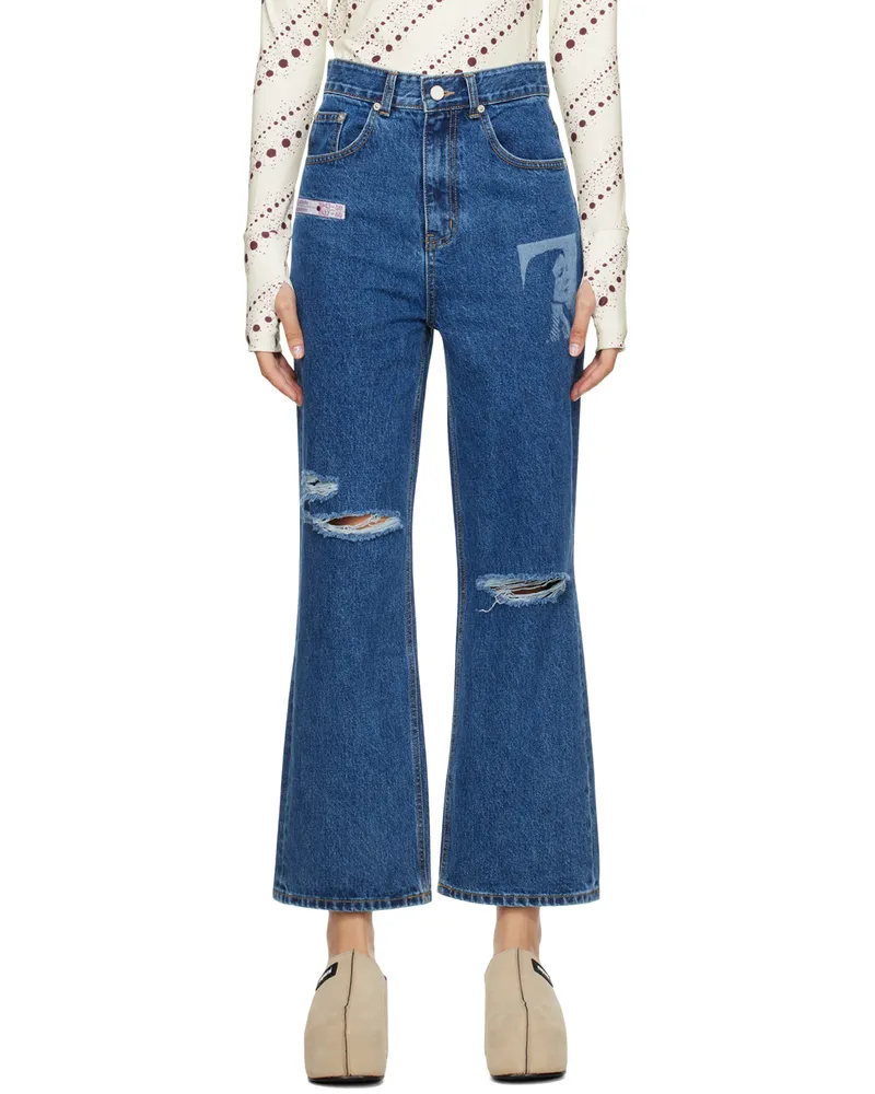 Kijun Blue Guggenheim Jeans Dark