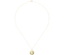 Gold Star Sign Poetry Taurus Necklace