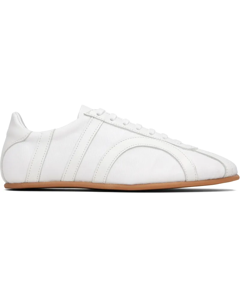 Totême White Canvas Sneakers White
