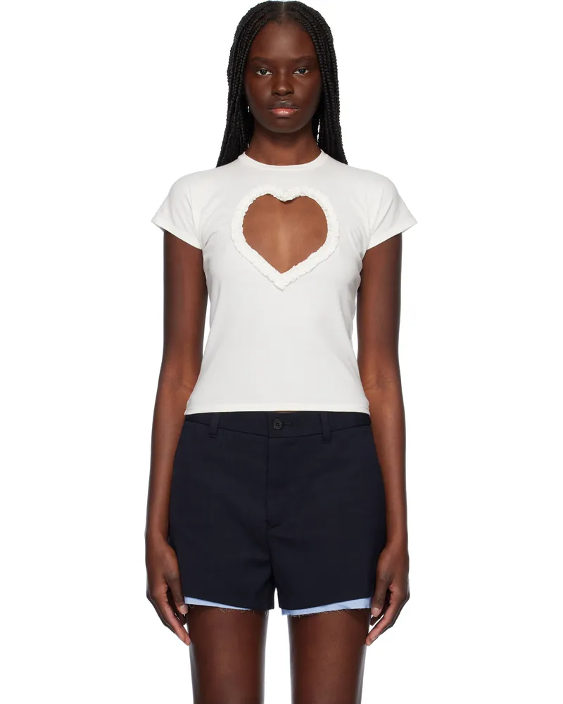 AMBUSH White Heart Baby T-shirt 10