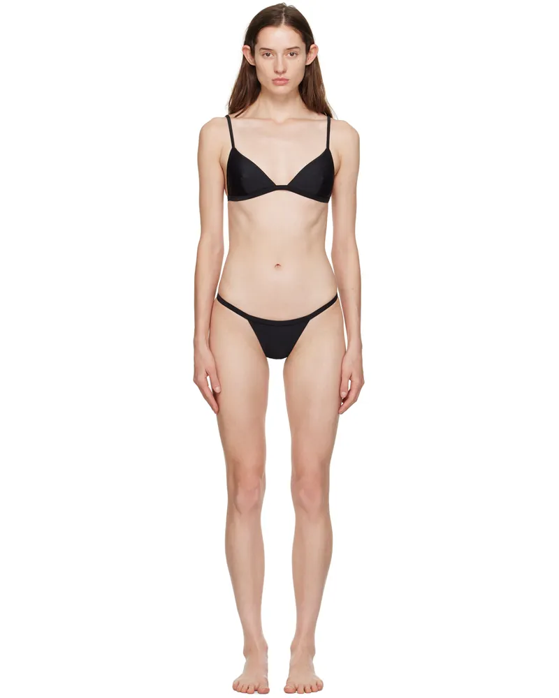 Matteau Black Petite Square Bikini Black
