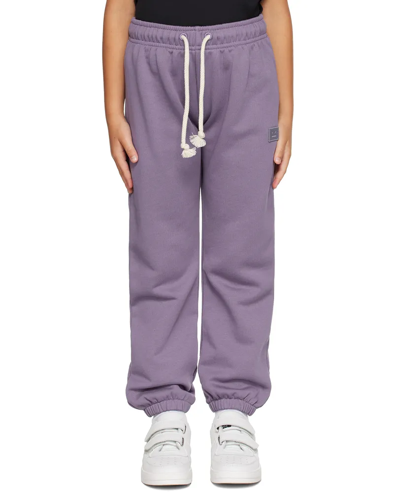 Acne Studios Kids Purple Patch Sweatpants Dk0010-