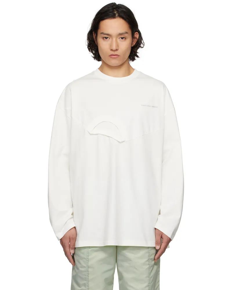 Feng Chen Wang White Oversized 2in1 T-shirt White