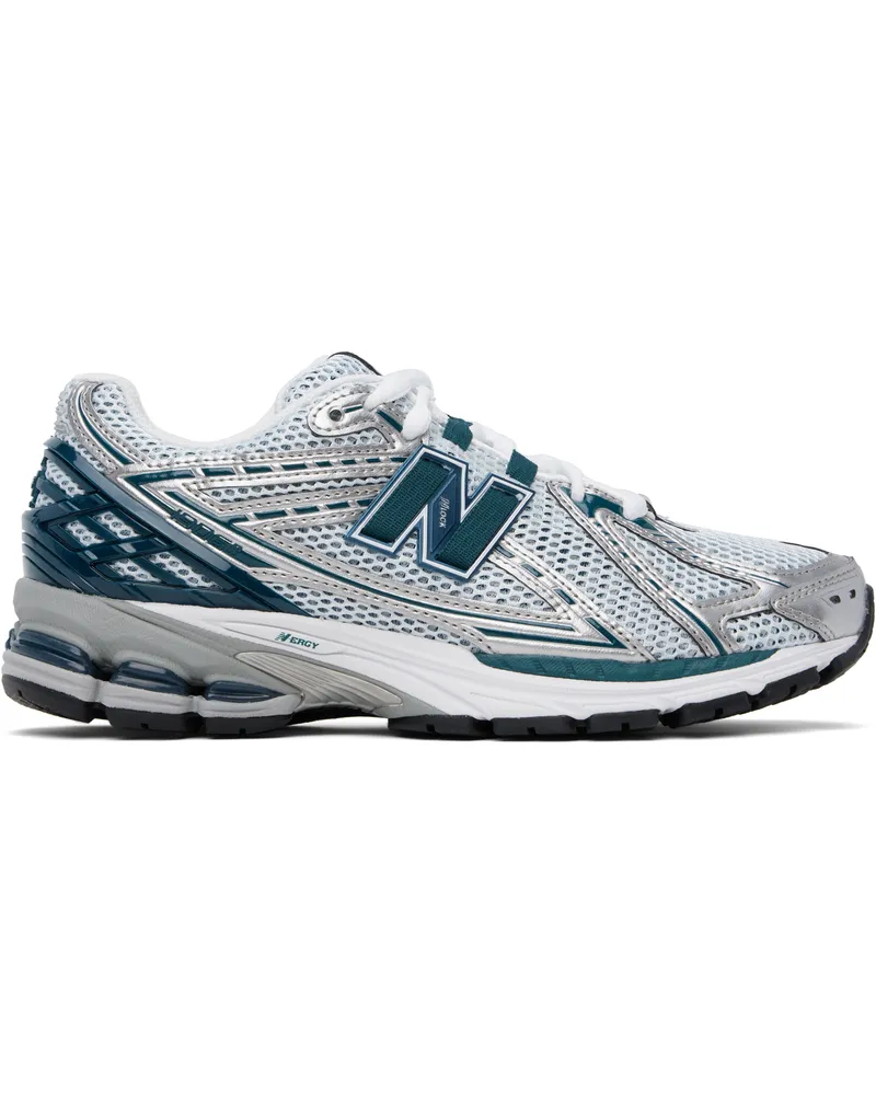 New Balance Green & Silver 1906R Sneakers Grey