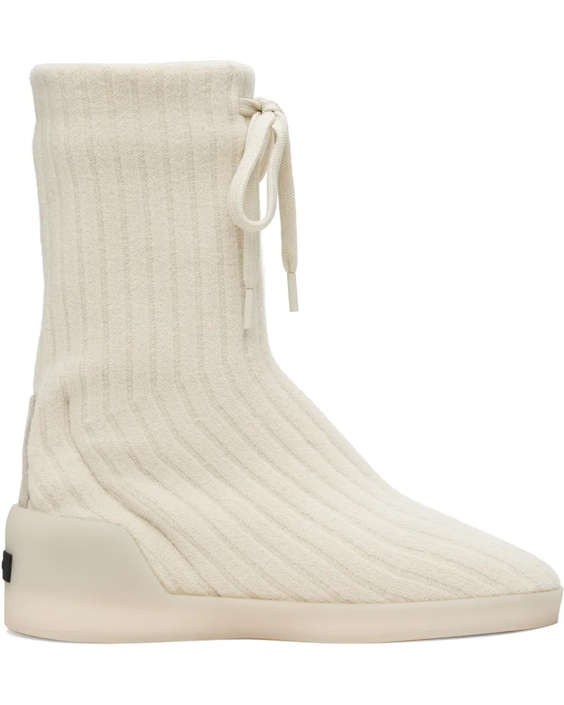 Fear of God Off-White Moc Knit High Sneakers Winter
