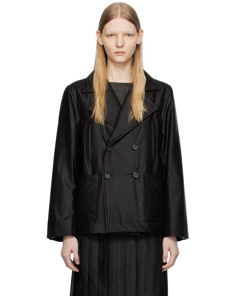 UMBER POSTPAST Brown Padded Jacket Dark