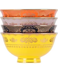 POLSPOTTEN Multicolor Small Grandpa Bowl Set, 4 pcs Multi