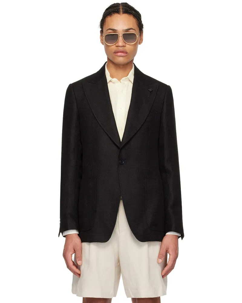 LARDINI Black Attitude Blazer 999