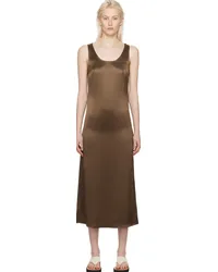 By Malene Birger Brown Jerrica Midi Dress 12j