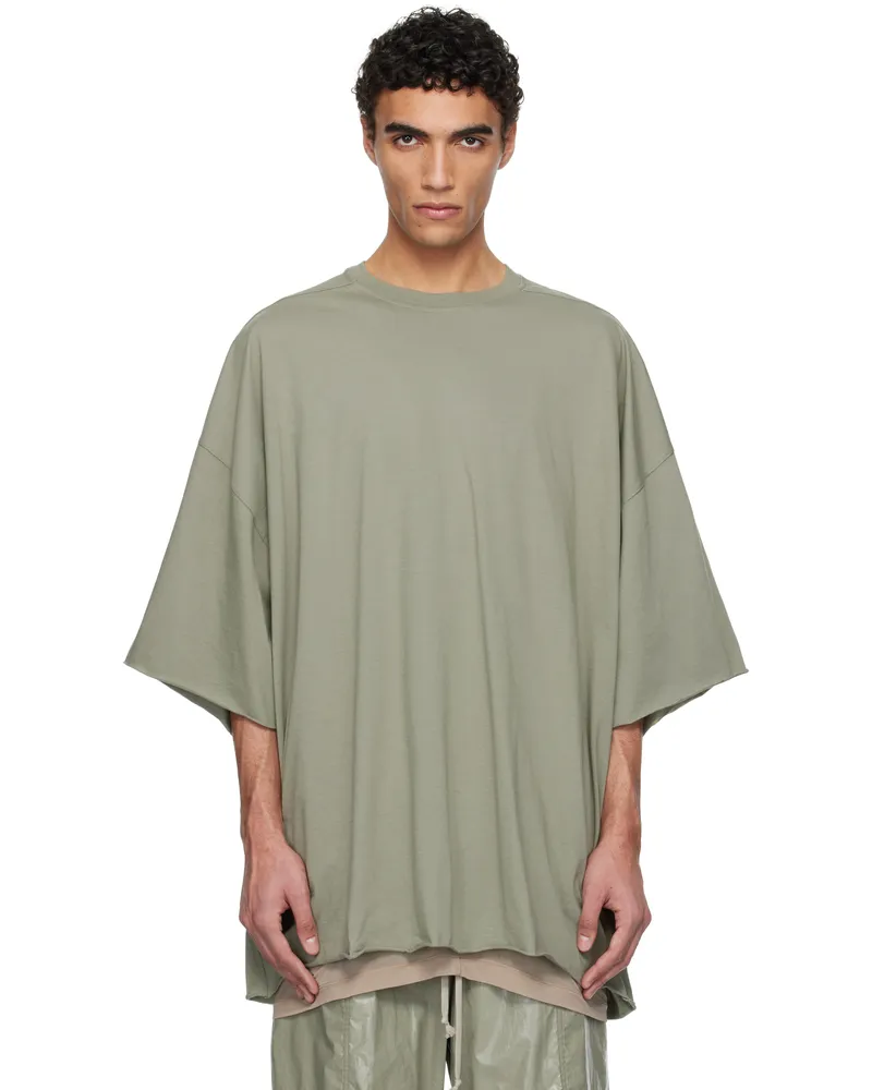 Rick Owens Green Hollywood Tommy T-shirt 15