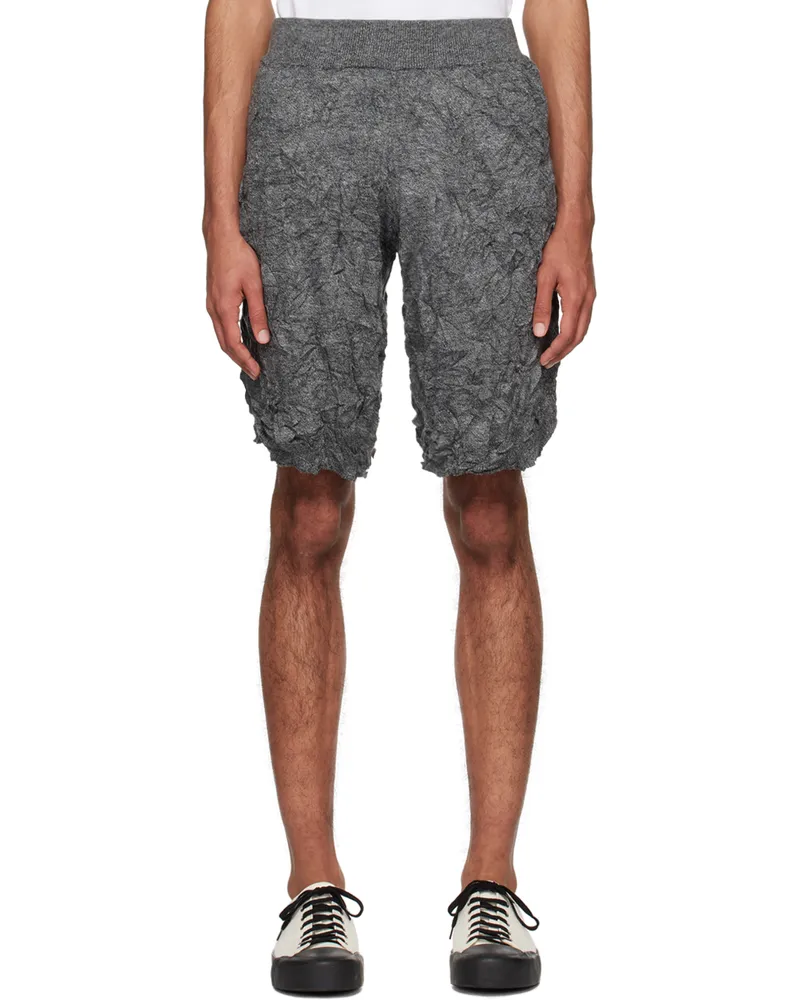 T/SEHNE SSENSE Exclusive Gray Shorts Grey