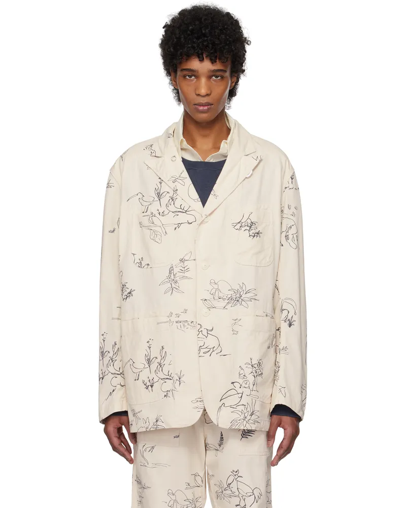 Engineered Garments Off-White Bedford Blazer Ct284