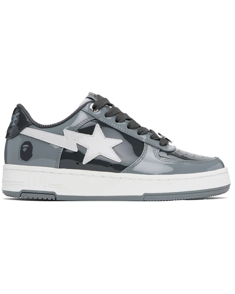 BAPE Gray 'BAPE' STA #1 Sneakers Gra-gray