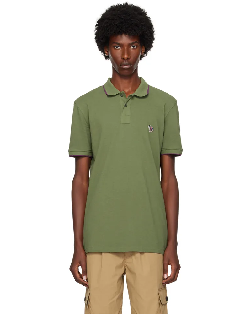 Paul Smith Green Zebra Polo 34a