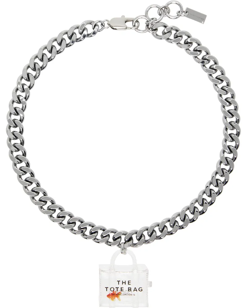 Marc Jacobs The Tote Bag Goldfish' Necklace 042