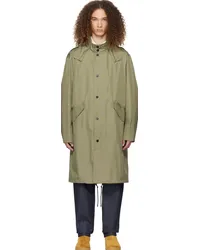 A.P.C. Khaki Antonny Trench Coat Jab