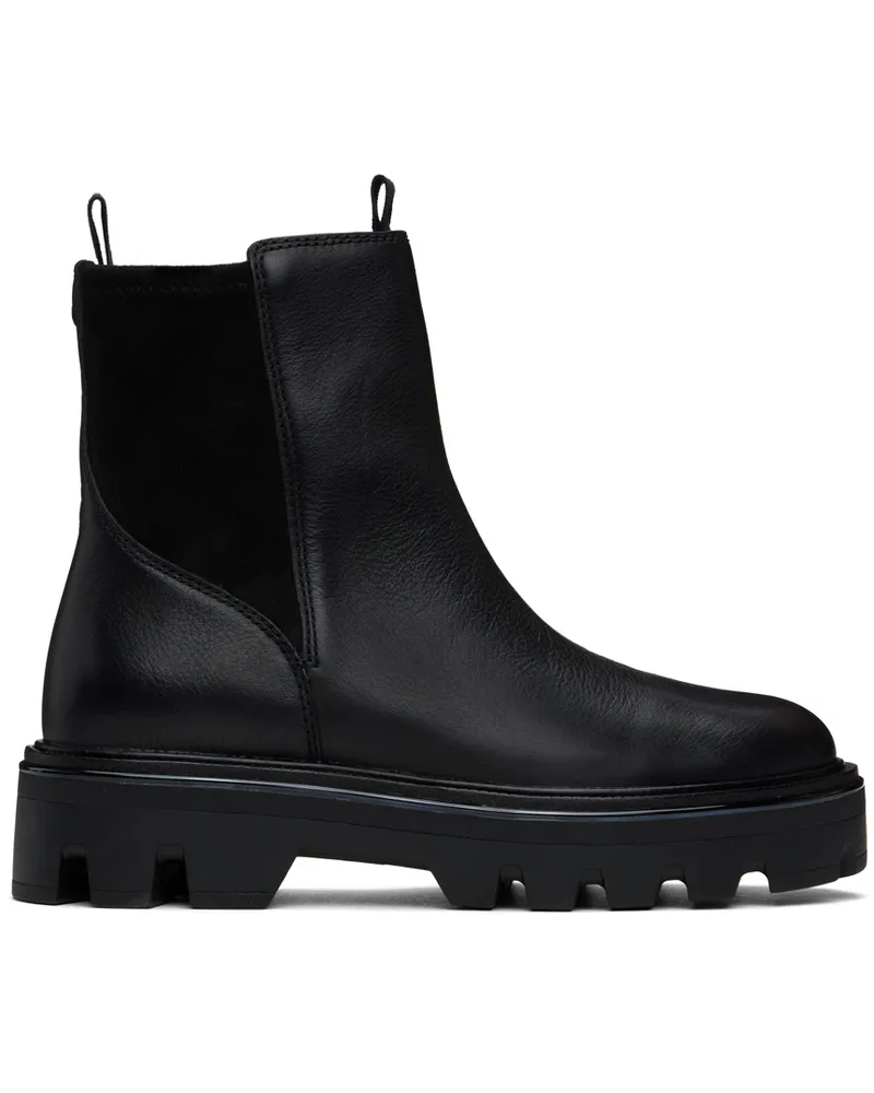 Rag & Bone Black Quinn Chelsea Boots Black