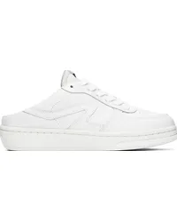 Rag & Bone White Retro Court Mule Sneakers Wht