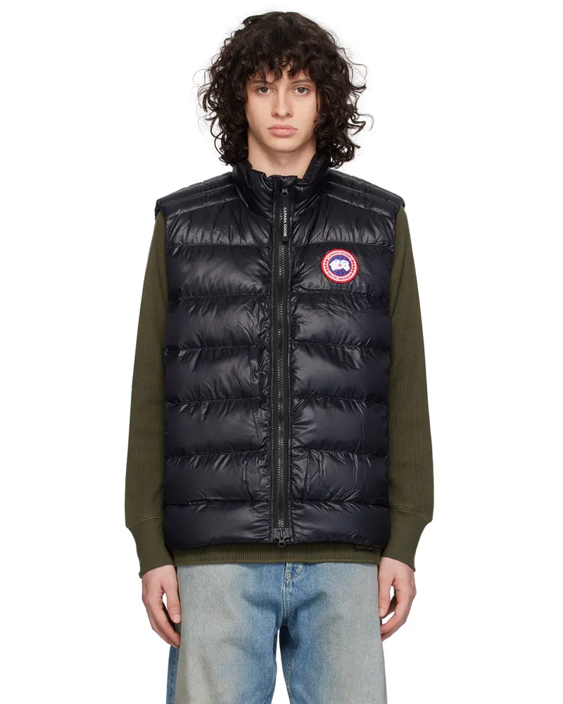Canada Goose Black Crofton Down Vest