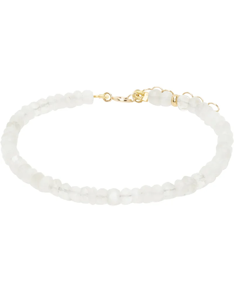 JIA JIA White Birthstone June Moonstone Bracelet 14k