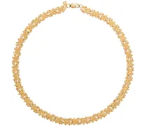 SSENSE Exclusive Gold VC041 Signature Bear Chain Necklace