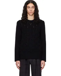 Comme des Garçons Black Diamond Sweater Black