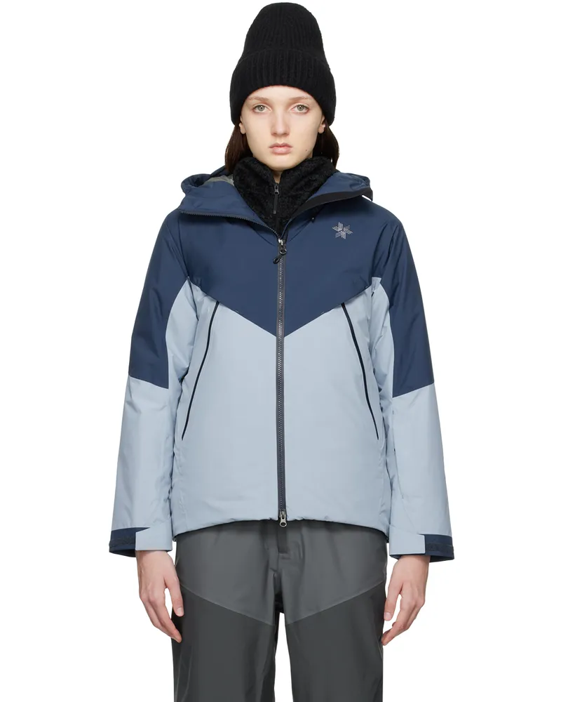 Goldwin Blue Shield Hybrid Down Jacket Grayish