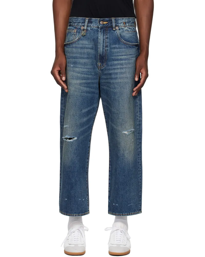 R13 Blue X-Boyfriend Jeans D207d