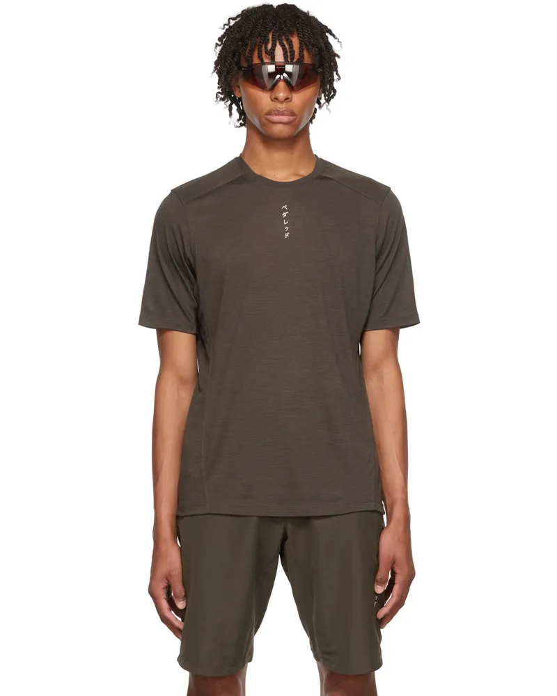 PEdALED Brown Jary T-Shirt Turkish