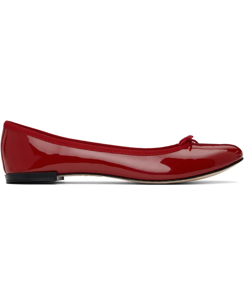 Repetto Red Cendrillon Ballerina Flats 550