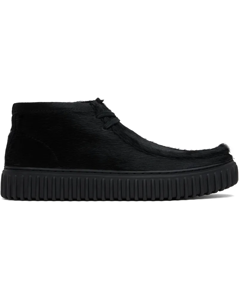 Martine Rose Black Clarks Edition Torhill Desert Boots Black