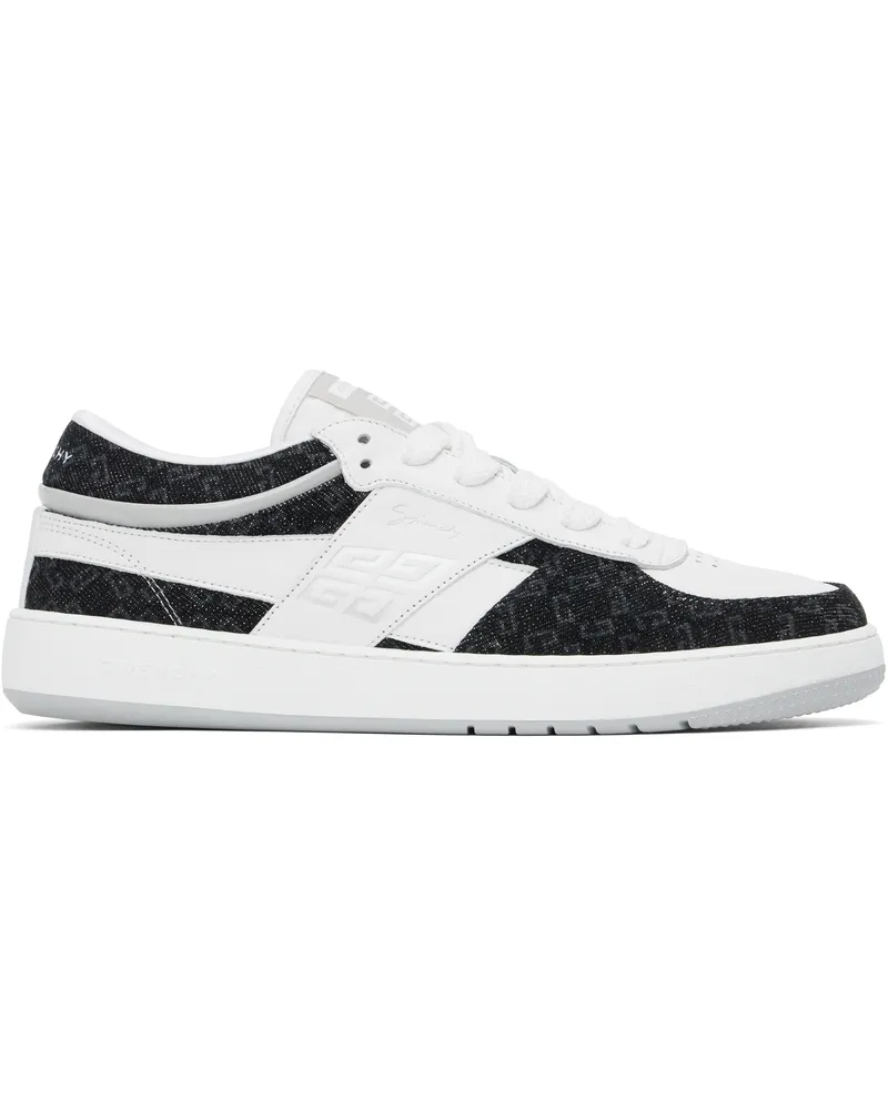 Givenchy White & Black G Move Sneakers 116-white